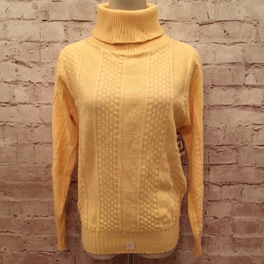 Vintage Sweater Kenneth Too! Turtleneck Acrylic